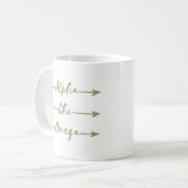Alpha Chi Omega | Pfeile Kaffeetasse (Vorderseite Links)