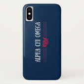 Alpha Chi Omega - USA Case-Mate iPhone Hülle (Rückseite)