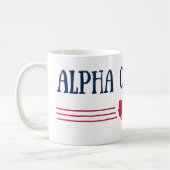Alpha Chi Omega - USA Kaffeetasse (Links)