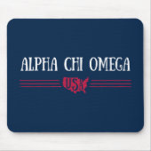 Alpha Chi Omega - USA Mousepad (Vorne)