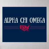 Alpha Chi Omega - USA Poster (Vorne)