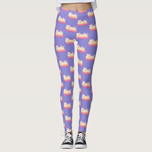Alpha Chi Omega| wenig Leggings (Vorderseite)