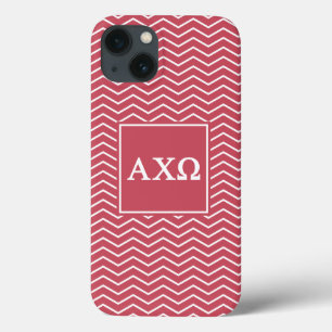 Alpha Chi Omega Zickzack Muster Case-Mate iPhone Hülle