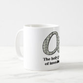 Alpha - Das heilige Gral der Investition Kaffeetasse (Vorderseite Links)