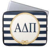 Alpha Delta Pi Laptopschutzhülle (Vorderseite)