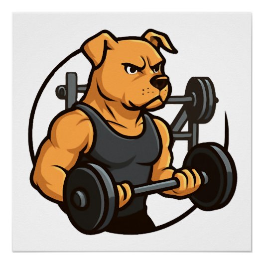 Alpha Dog Gym Kraft freigesetzt Poster (Vorderseite)