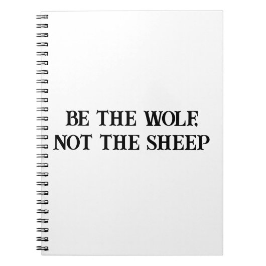 Alpha Energy - Bold Motivation Notebook für Männer Notizblock (Vorderseite)