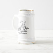 Alpha Engineer Bierglas (Vorderseite Links)