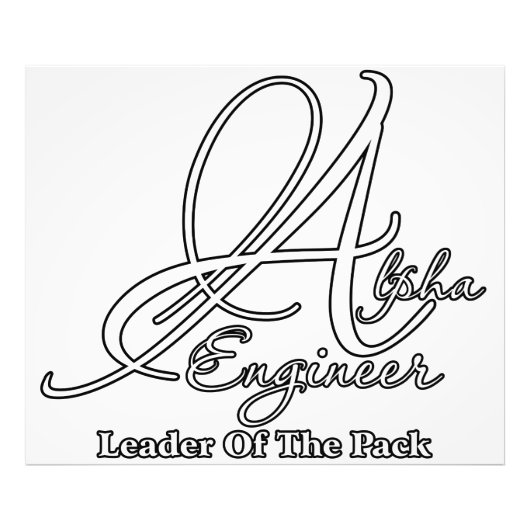Alpha Engineer Fotodruck (Vorne)
