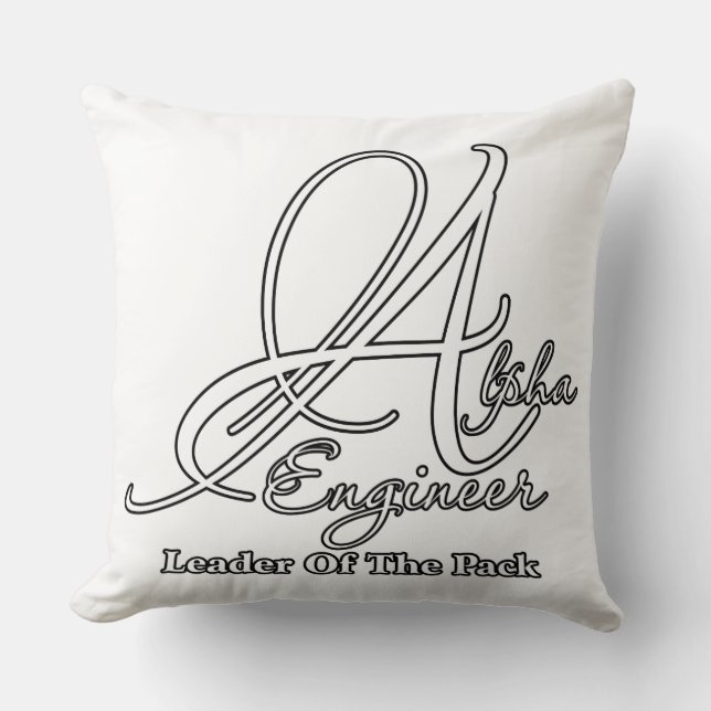 Alpha Engineer Kissen (Vorderseite)