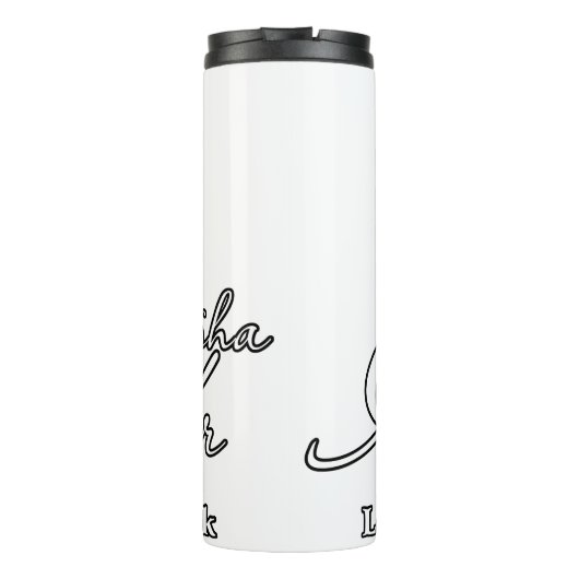 Alpha Engineer Thermosbecher (Rückseite)