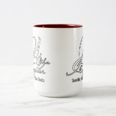 Alpha Engineer Zweifarbige Tasse (Mittel)