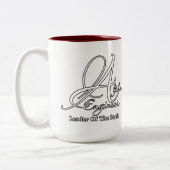 Alpha Engineer Zweifarbige Tasse (Links)