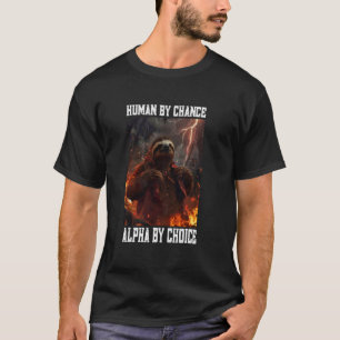 Alpha Faultier Cringe Meme Lustig Cringy Tier T-Shirt