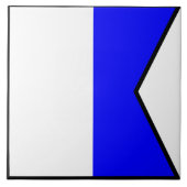 Alpha Fliese (Vorderseite)