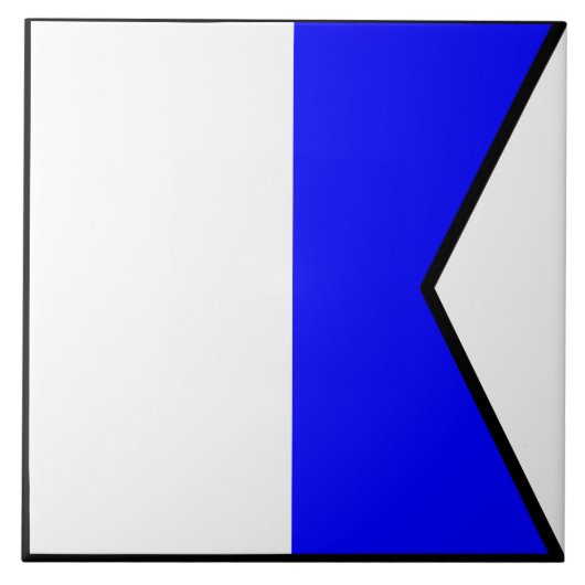 Alpha Fliese (Vorderseite)