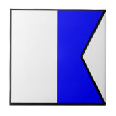 Alpha Fliese (Vorderseite)