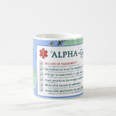 Alpha-Gal-Syndrom (11 oz.) Tasse (Mittel)