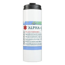 ALPHA-GAL SYNDROM TUMBLER