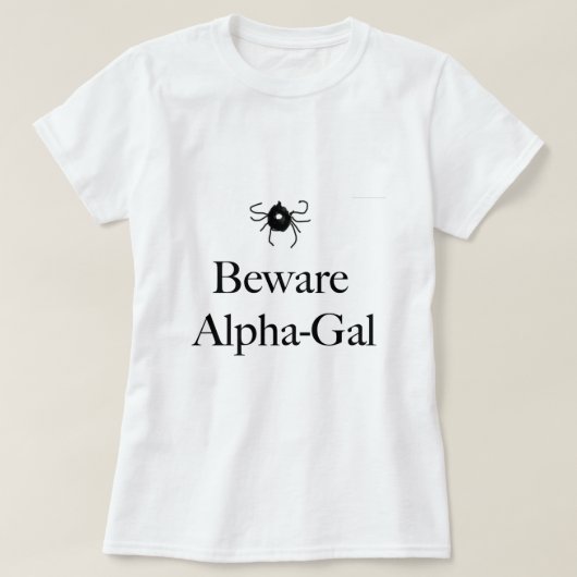 Alpha Gal T Shirt (Design vorne)