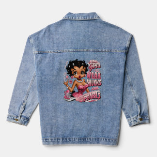 Alpha Girls Chucks & Pearls Jeansjacke