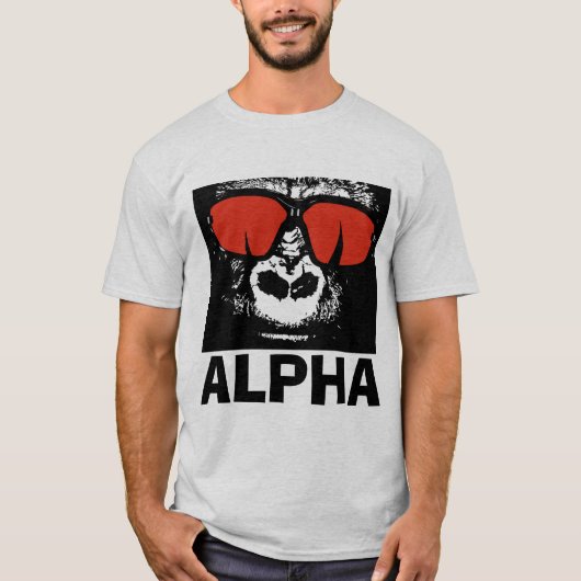ALPHA GORILLA T - SHIRT (Vorderseite)