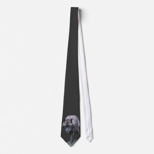 Alpha Gray Wolf Necktie Collection Krawatte (Vorderseite)
