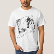 Alpha Gray Wolf Wildlife Illustration