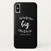 Alpha großer Kranz Chi-Omegas | Case-Mate iPhone Hülle (Rückseite)