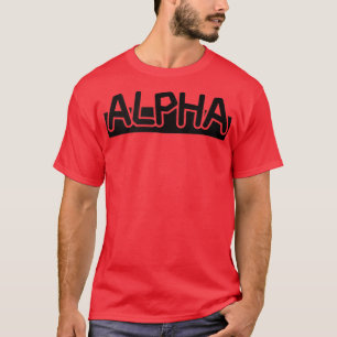 ALPHA Gym Fitness Workout Bodybuilding Motivation  T-Shirt