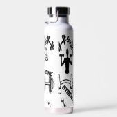 Alpha Hydration Flask Dumbell Venen Design Trinkflasche (Rechts)