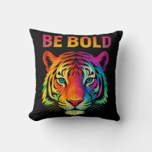 Alpha Instinct Tiger Throw Kissen Bold Jungle