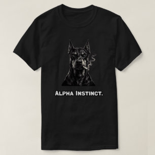 Alpha-Instinkt-Dominanz-Führungsgeist-Design T-Shirt