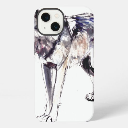 Alpha iPhone Hülle (Rückseite)