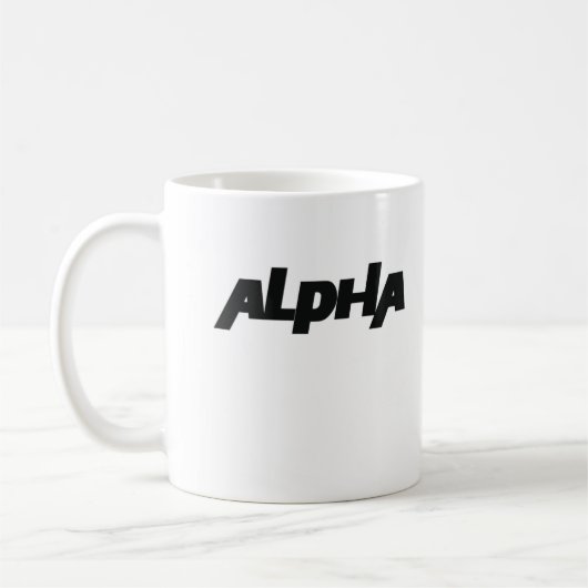 Alpha Kaffeetasse (Links)