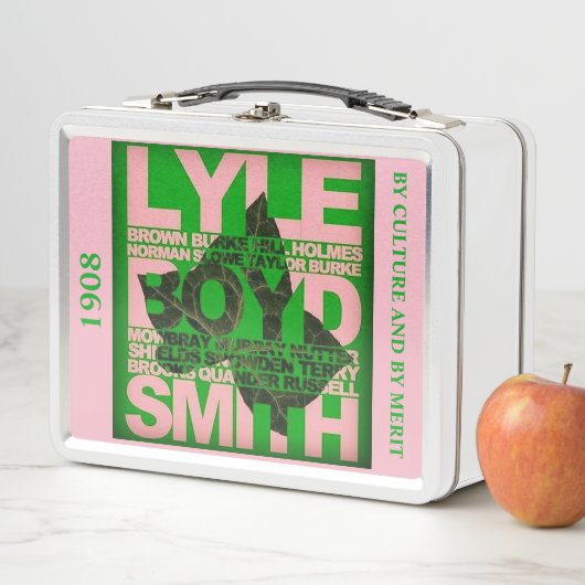 Alpha Kappa Alpha Ivy und Pearls Lunch Box (Beispiel)