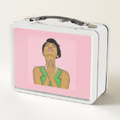 Alpha Kappa Alpha Ivy und Pearls Lunch Box (Rückseite)