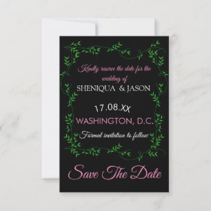 Alpha Kappa Alpha - Save the Date Einladung