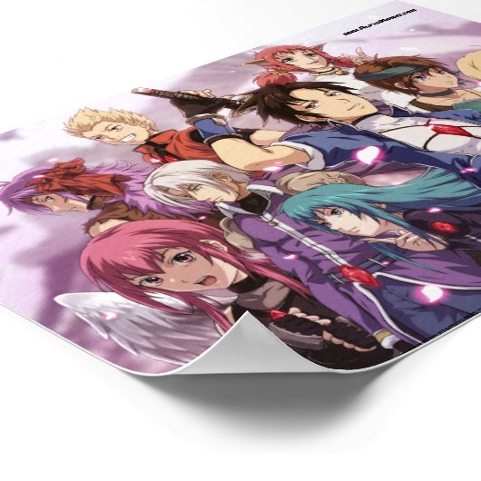 Alpha Kimori Characters Poster (Ecke)