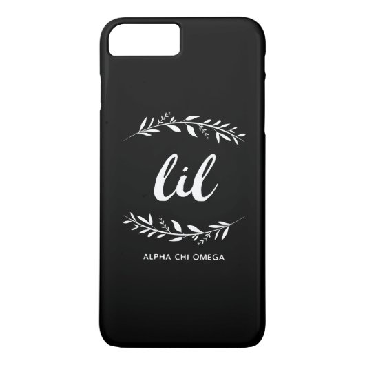 Alpha Kranz Chi-Omegas | Lil Case-Mate iPhone Hülle (Rückseite)