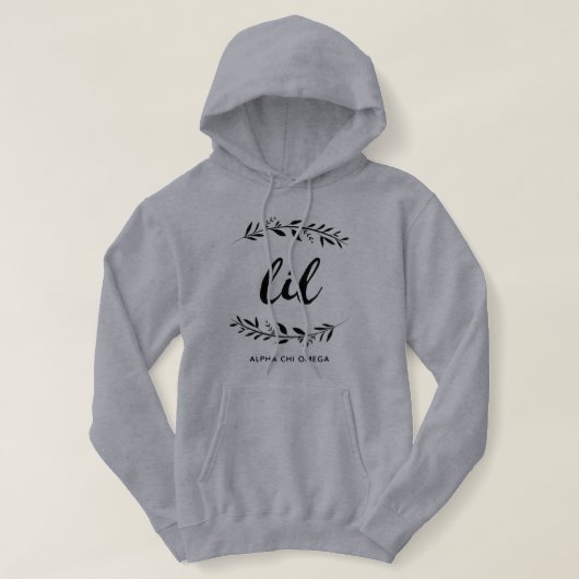 Alpha Kranz Chi-Omegas | Lil Hoodie (Design vorne)