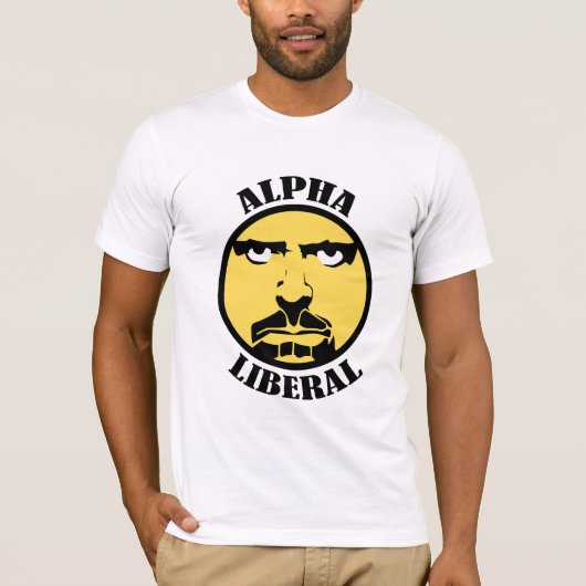 Alpha Liberal T-Shirt (Vorderseite)