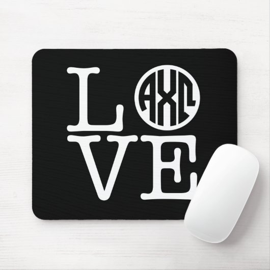 Alpha Liebe Chi-Omegas | Mousepad (Mit Mouse)