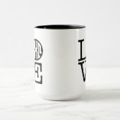 Alpha Liebe Chi-Omegas | Tasse (Zentrum)