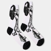 Alpha Lift Socken - Vascular Hand Holding Dumbell (Rechts)