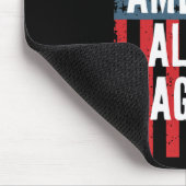 Alpha Make America Again Fourth Of July Unabhängig Mousepad (Ecke)