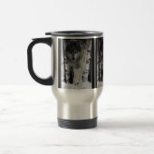 Alpha Male GRAY TIMBER WOLF Wildlife Gift Tasse (Links)