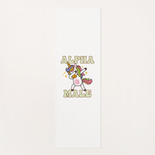 Alpha Male Ironic Unicorn 1 Yogamatte
