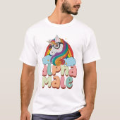 Alpha Male Ironic Unicorn 2 T-Shirt (Vorderseite)