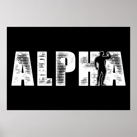 Alpha Male Poster (Vorne)